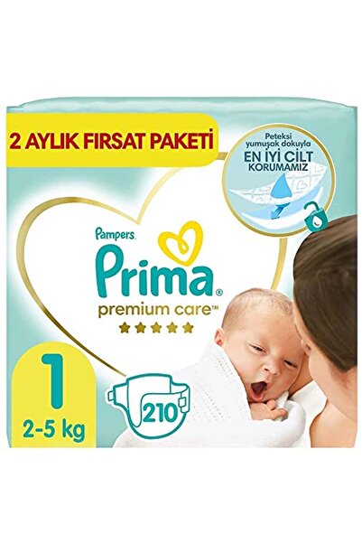 Prima Bebek Bezi Premium Care 1 Beden Yenidoğan,