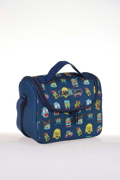 KAUKKO Kids Love Sweet Zombie Lunch Box 24x13x17 cm