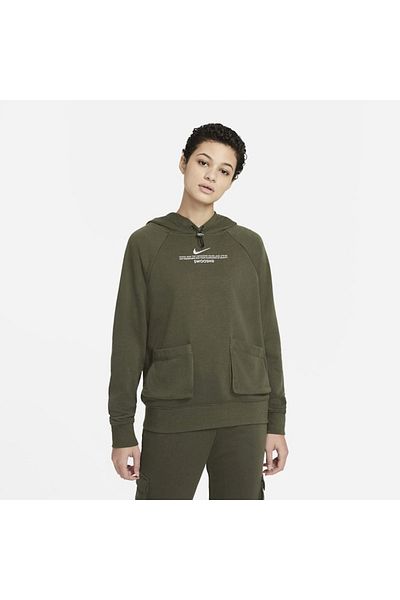 Nike Sportswear Swoosh French Terry Women's Hoodie Cz8896-325