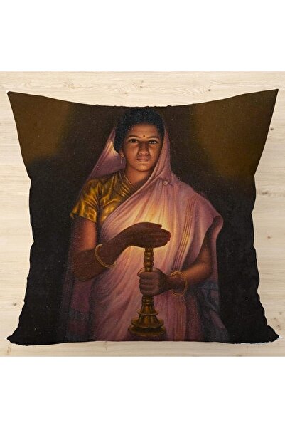 LadiesHome Husă de pernă personalizată cu design autentic, cu două fețe, 43x43