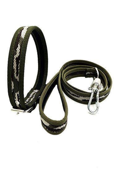 Tasma Market Military Camouflage Dog Collar and Dog Walking Set