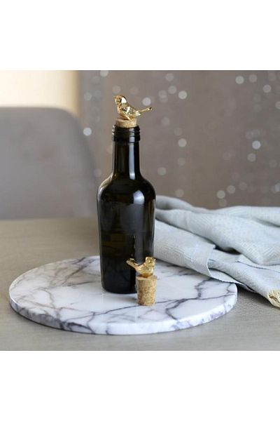 Akayev Golden Bird 2-Piece Cork Stopper