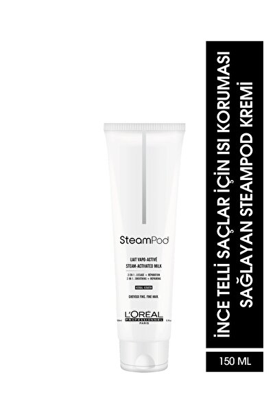 L'oreal Professionnel Steampod İnce Saçlar için Keratin Süt 150 ml 3474630692855