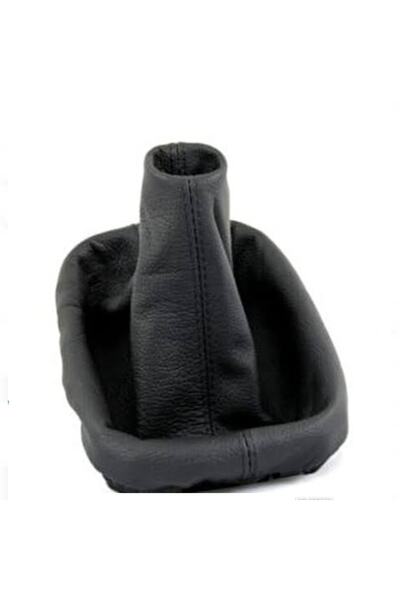 Esen oto aksesuar Gear Shift Gaiter Compatible with Toyota Avensis 2009 and Later Black Leather Black Stitch