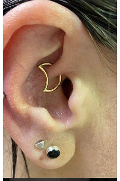 Arescollection Cerrahi Çelik Rook Daith Piercing