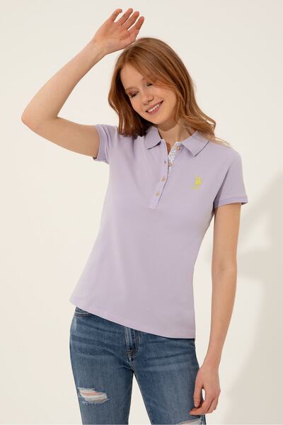 U.S. Polo Assn. Ροζ Γυναικείο T-Shirt