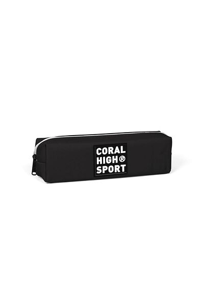 Coral High Sport Μαύρη τσάντα στυλό μονής θήκης 22333