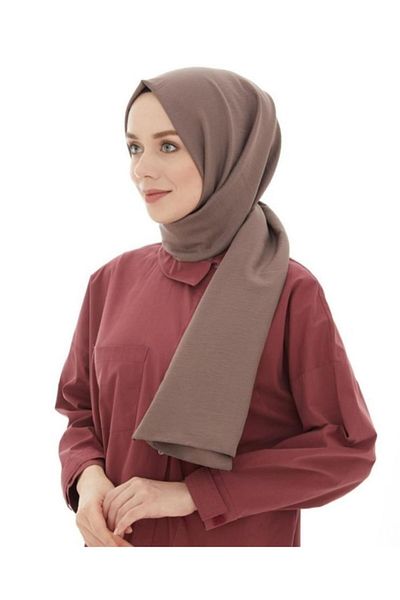 HAR-UM Ticaret Cotton Jazz Shawl Dark Mink