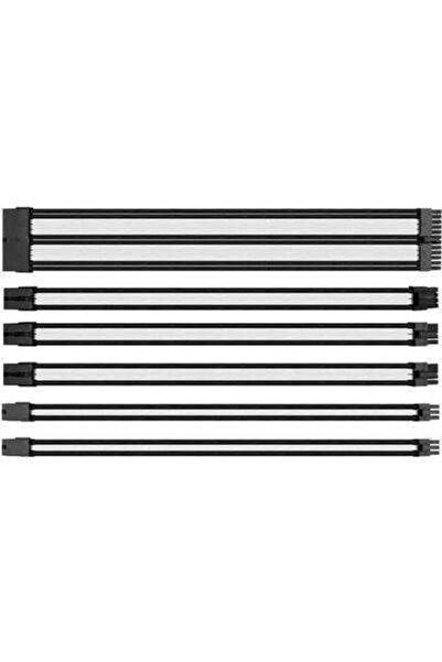 THERMALTAKE Ttmod Beyaz/siyah Power Supply Sleeved Kablo Seti