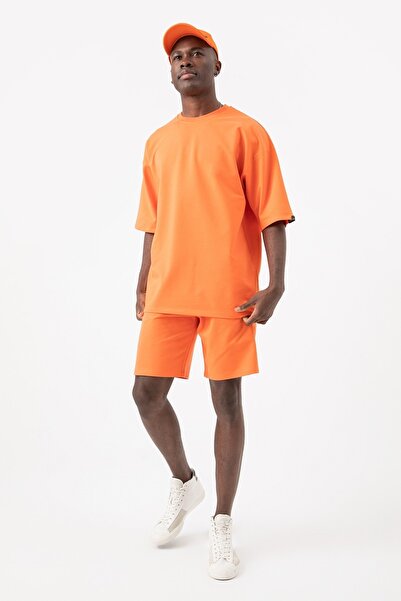 gothamvibes Ανδρικό μπλουζάκι Base Oversize Peach