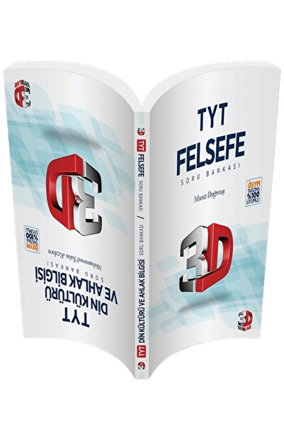 3D Yayınları Tyt Din Kültürü Ve Felsefe Soru Bankası Tamamı Video Çözümlü