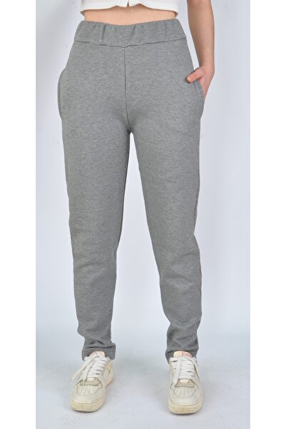 Modoo Tekstil Pantaloni de trening gri Skinny Leg