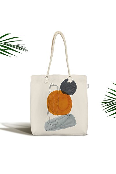 Realhomes Декоративна сумка через плече з абстрактним художнім дизайном та бл...