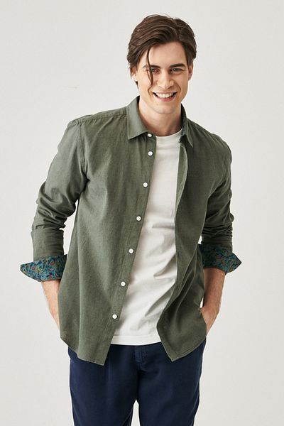 WRANGLER Regular Fit Regular Cut Long Sleeve Shirt