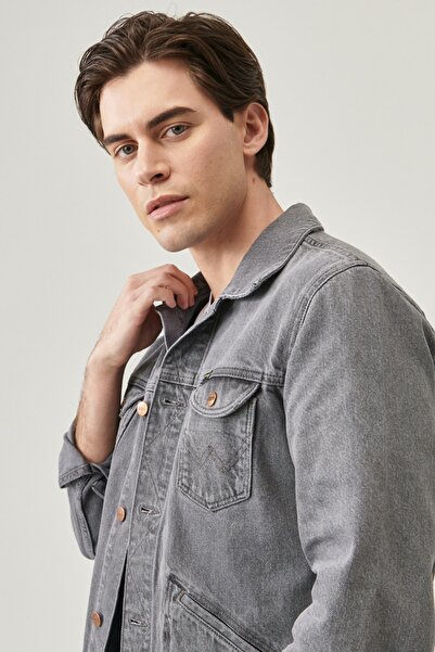 WRANGLER Regular Fit Rahat Kesim %100 Pamuk Denim Ceket