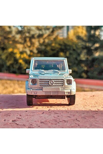WELLY 1:32 / 1:36 Mercedes Benz G Class G500 Diecast Model Araba Gri