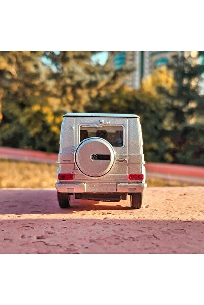 WELLY 1:32 / 1:36 Mercedes Benz G Class G500 Diecast Model Araba Gri