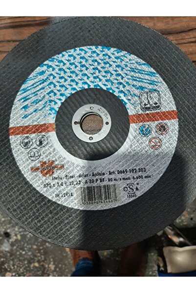 Würth 230mm Inox Metal Kesici Taş Krom Metal Kesici Taş