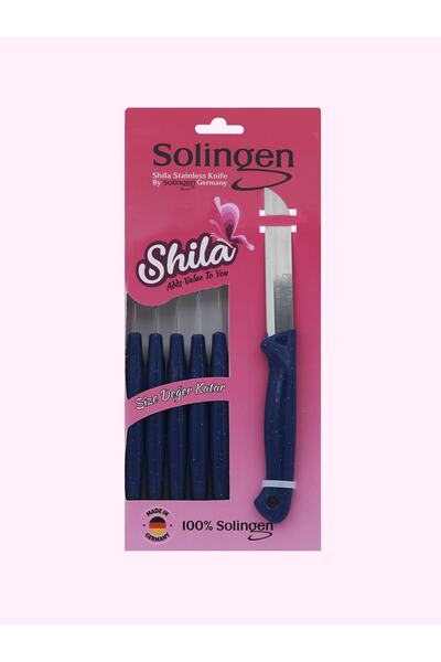 Shila Solingen Meyve Bıçağı Lacivert Renkli