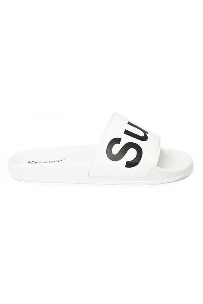Superga S111i3w 1908 Slides Polysoft White Unisex Slippers