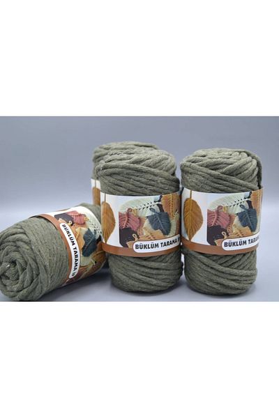 Hobigram Khaki Büklüm Macrame Dredging Rope – Ειδικό Σχέδιο, Αξεσουάρ, Ποιοτική Παραγωγή, Εντυπωσιακό Στυλ – Σχοινί πλεξίματος