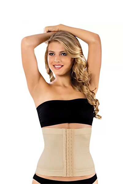 Form Time Kadın Agraflı Ayarlı Ten Bel Korse 2040