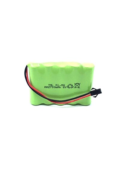 TNL 6v 2700mah Oyuncak Araba Bataryası Siyah Soketli