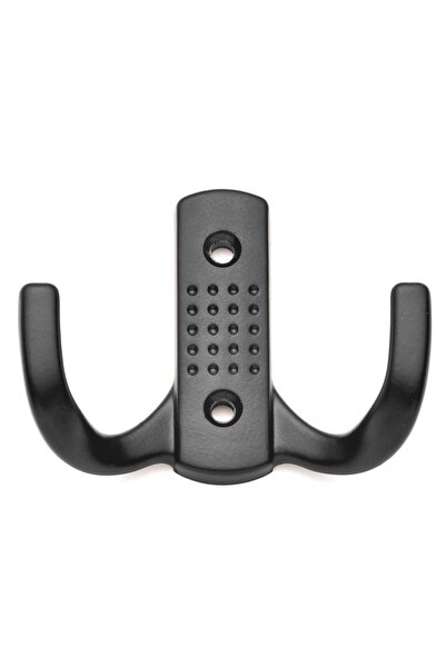 Asil Metal Lüks Modern Dolap Askıları Noktalı Askı Siyah (5 Adet)