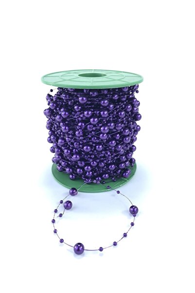 Hobigram Mor Saçaklı Misinalı Inci 1 Paket 20 Metre Fiyatıdır – Diğer Parti M...