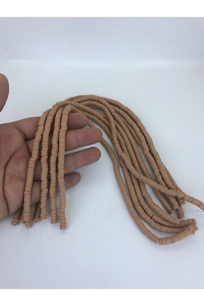 Hobigram Cappuccino Color Fimo Dough Beads – Χάντρες, Κομψό Σχέδιο, Γυναικείο Αξεσουάρ – Χάντρες – Χάντρες