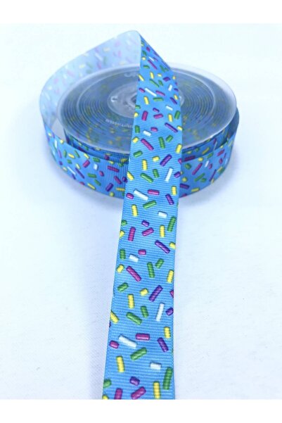 Hobigram Блакитна стрічка з цукровим візерунком – спеціальний дизайн, аксесуар, якісне виготовлення, привабливий стиль