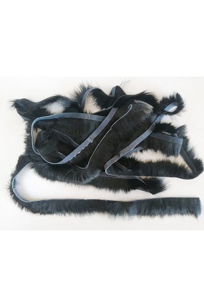 Hobigram Black Rabbit Feather 1 Mt-tvt-1001 – تصميم خاص، إكسسوار، إنتاج عالي الجودة، طراز مثير للنظر – ديكورات