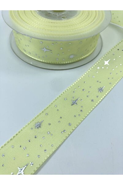 Hobigram Відкрита жовта зірка з візерунком тафта стрічка – Спеціальний дизайн, аксесуари, якісне виробництво, привабливий стиль –