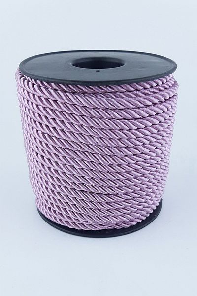 Hobigram Dusty Rose Cord Rope 3 Mm 10 Mt – Σχοινί πλεξίματος, Κομψό σχέδιο, Γυναικείο αξεσουάρ – Σχοινί πλεξίματος – Σχοινί πλεξίματος