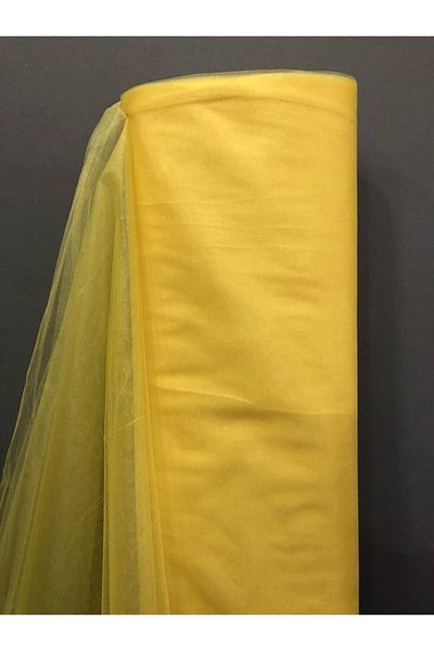 Hobigram Yellow Crystal Tulle 5 Meters – Special Design, Accessory, Quality Production, Eye-Catching Style