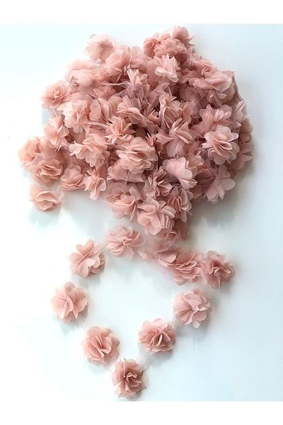 Hobigram Πούδρα Laser Cut Flower Ribbon 12 τμχ Το λουλούδι από τούλι είναι η τιμή Στολίδι Υλικό συσκευασίας δώρου – Deko