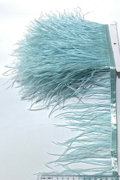 Hobigram Mint Yeşil Rengi Deve Kuşu Tüyü – Diğer Parti Malzemeleri, Şık Tasar...