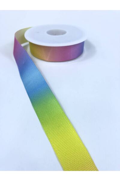 Hobigram Rainbow Colors Grosgrain Ribbon – Προσαρμοσμένο σχέδιο, Αξεσουάρ, Ποιοτική Παραγωγή, Εντυπωσιακό Στυλ – Kurd