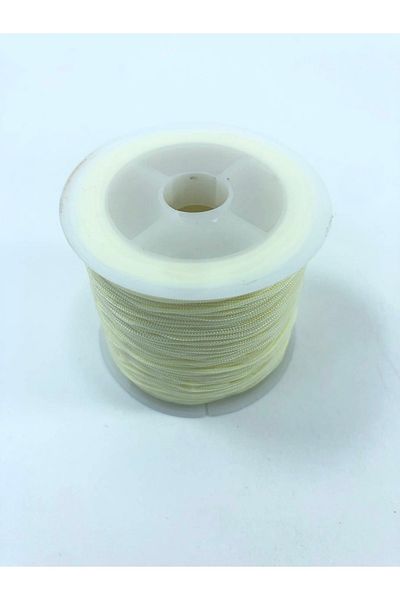 Hobigram Κρέμα 1ης ποιότητας Parachute String (10 METER) – Χάντρες, Κομψό Σχέδιο, Γυναικείο Αξεσουάρ – Χάντρες – Χάντρες