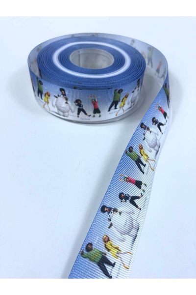 Hobigram Κορδέλα Grosgrain με φιγούρα της περιόδου του μπλε πάγου – Ειδικό σχέδιο, αξεσουάρ, ποιοτική παραγωγή, λαμπερό στυλ –