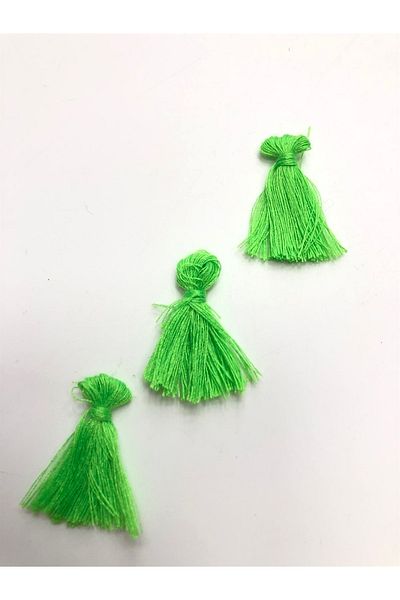 Hobigram Ciciuc din bumbac verde 10 bucăți 3 cm – Design special, accesoriu, producție de calitate, stil atrăgător – Decorat
