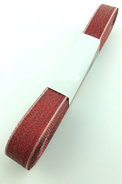 Hobigram Κόκκινη Glitter Κορδέλα 1,5 cm – Ειδικό Σχέδιο, Αξεσουάρ, Ποιοτική Παραγωγή, Στυλ που τραβάει τα βλέμματα