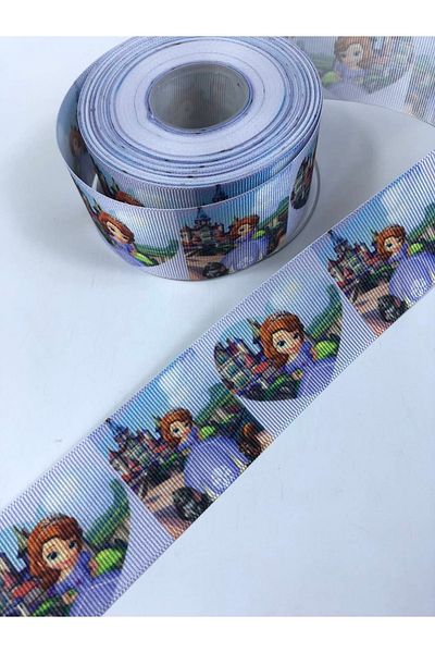 Hobigram Princess Pattern Grosgrain Κορδέλα Πλάτος 4 cm – Κορδέλα, Κομψό Σχέδιο, Γυναικείο Αξεσουάρ – Κορδέλα – Κορδέλα