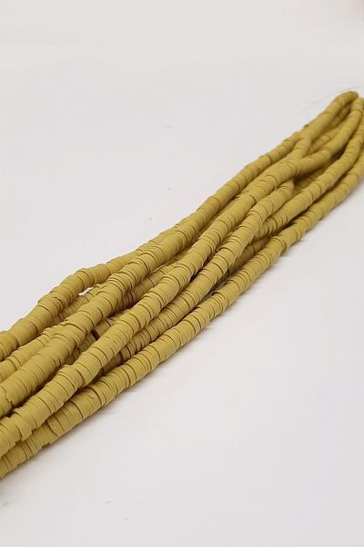 Hobigram Mustard Fimo Dough Beads Fhb-1052 – Ειδικό σχέδιο, αξεσουάρ, ποιοτική παραγωγή, εντυπωσιακό στυλ – Boncu