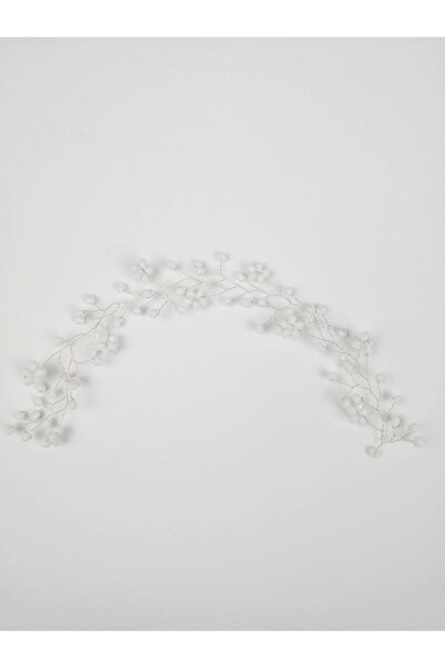 Hobigram White Crystal Stone Hair and Turban Accessory – Other Hair Accessories, Stylish Design, Women's Accessory