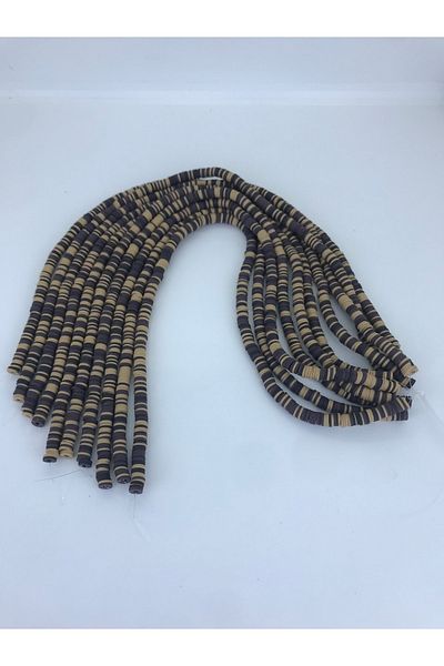 Hobigram خرز عجينة فيمو بني الخردل - تصميم خاص، إكسسوار، إنتاج عالي الجودة، طراز مثير للنظر - Bon