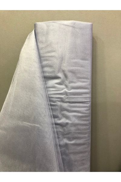 Hobigram Ανοιχτό γκρι κρυστάλλινο τούλι – Ειδικό σχέδιο, αξεσουάρ, ποιοτική παραγωγή, εντυπωσιακό στυλ