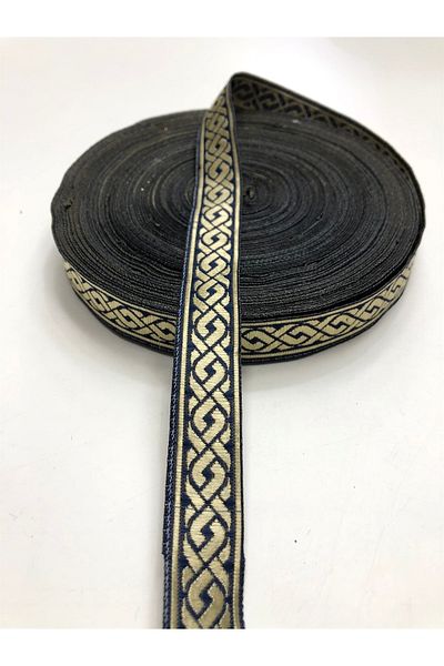 Hobigram Κορδέλα με μοτίβο Navy Blue Printed 2 cm – Ειδικό σχέδιο, Αξεσουάρ, Ποιοτική Παραγωγή, Εντυπωσιακό Στιλ – K