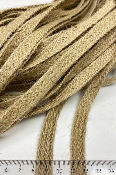 Hobigram Πλεκτή ψάθινη κορδέλα 1 cm – Ειδικό σχέδιο, αξεσουάρ, ποιοτική παραγωγή, εντυπωσιακό στυλ – Διακόσμηση