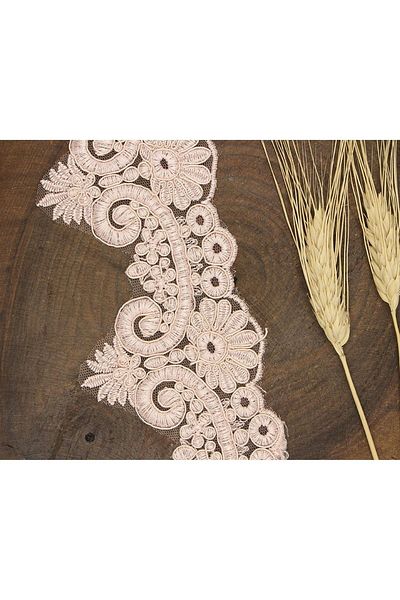 Hobigram Pudră French Guipure 2427 – Design special, Accesoriu, Producție de calitate, Stil atrăgător – Panglică decorativă